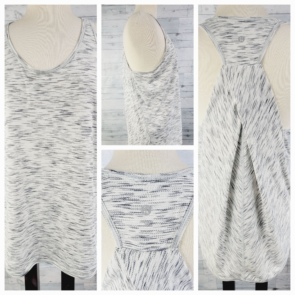 Lululemon Racer Back Tank Top Measured Medium Size 8